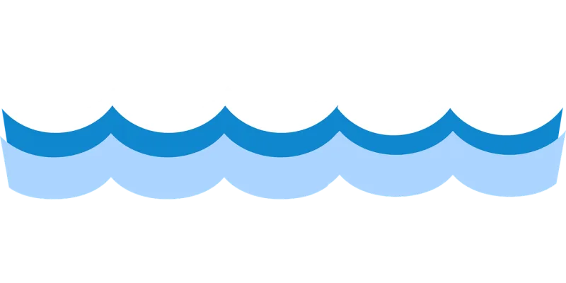 Waves Sea Water Stickdatei – Natur