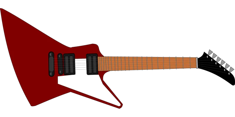 Guitar Instrument Music Stickdatei – Musik