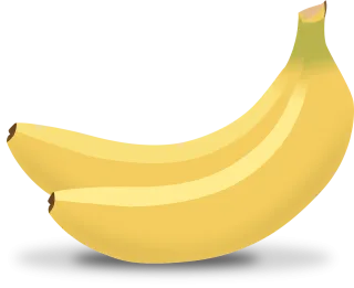 Bananas Fruits Pair Stickdatei