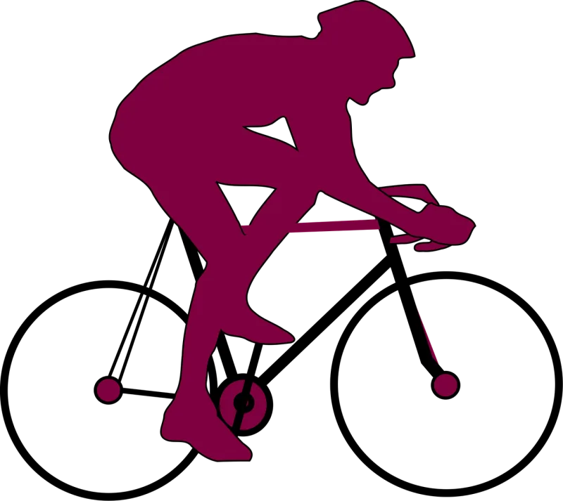 Bicycle Rider Cyclist Stickdatei – Fahrzeuge