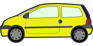 Car Yellow Auto Stickdatei