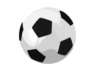 Soccer Ball Football Stickdatei