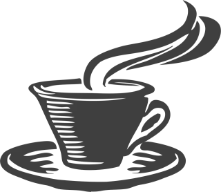 Tea Cup Gray Stickdatei