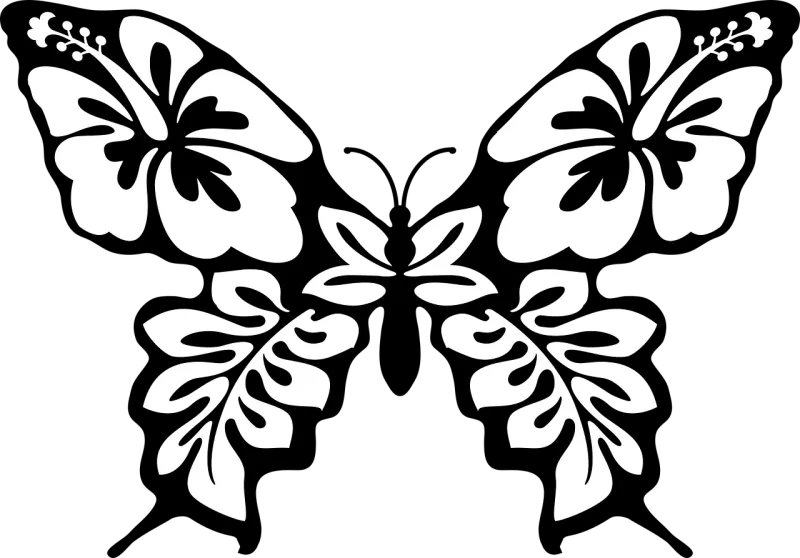 Butterfly Moth Insect Stickdatei – Tiere