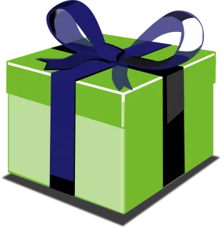 Gift Package Parcel Stickdatei