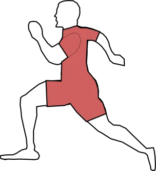 Man Running Male Stickdatei