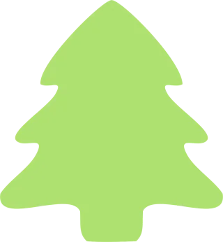 Christmas Tree Nature Stickdatei