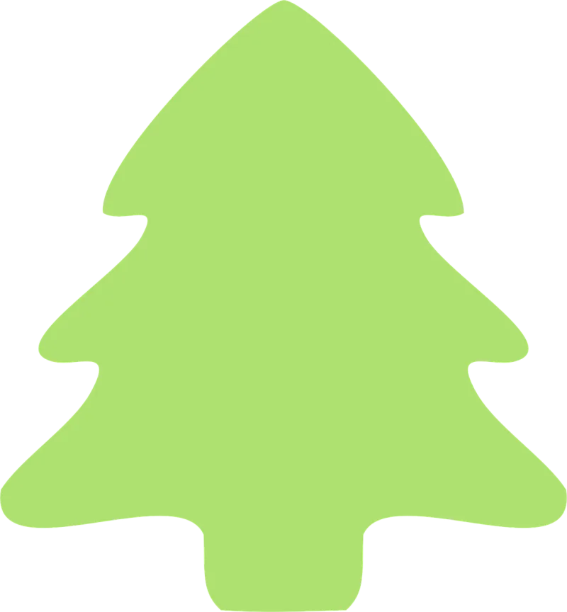 Christmas Tree Nature Stickdatei – Natur