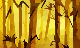 Forest Nature Tree Stickdatei