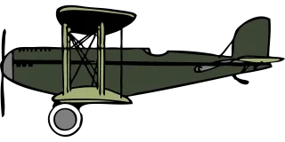 Biplane Plane Airplane Stickdatei