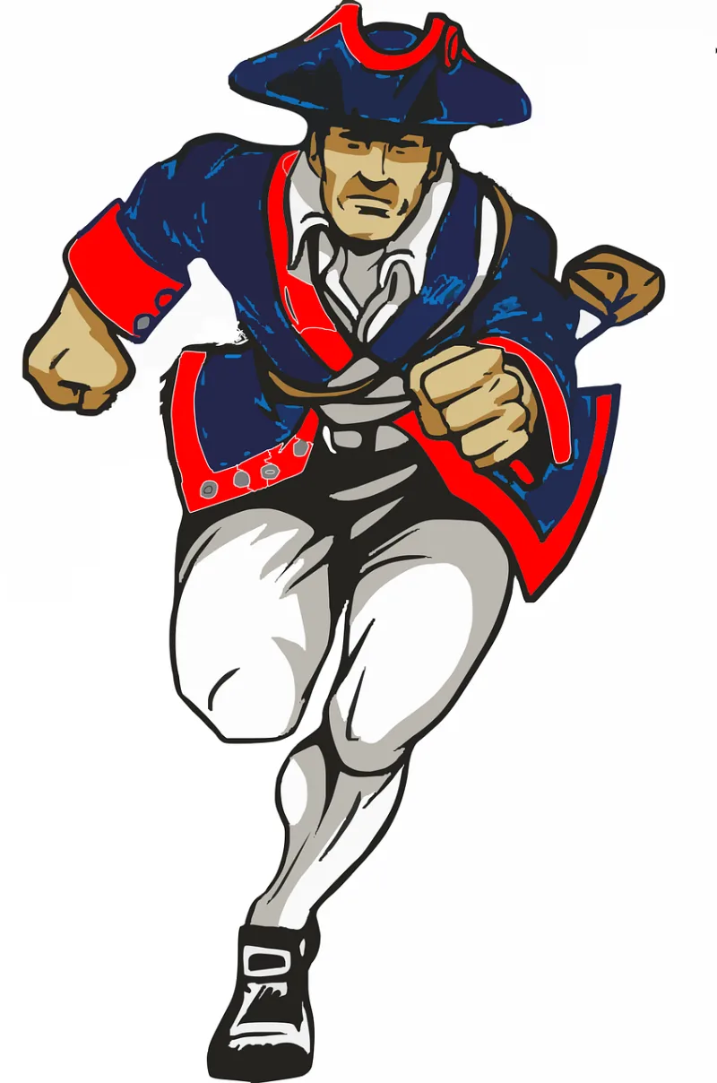Patriot Man Run Stickdatei – Sport