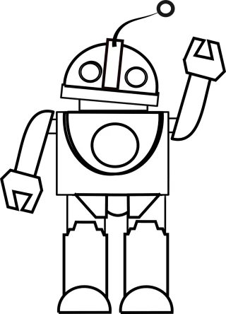 Robot Machine Technology Stickdatei