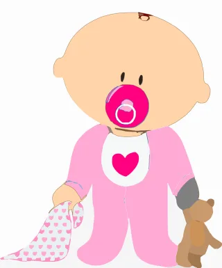 Baby Infant Toddler Stickdatei