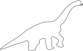 Dinosaur Animal Prehistoric Stickdatei
