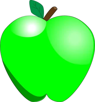 Green apple Food Apple Stickdatei – Essen & Trinken
