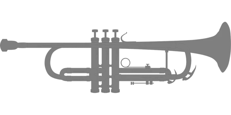 Trumpet Horn Music Stickdatei – Musik