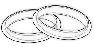 Rings Wedding Bands Stickdatei