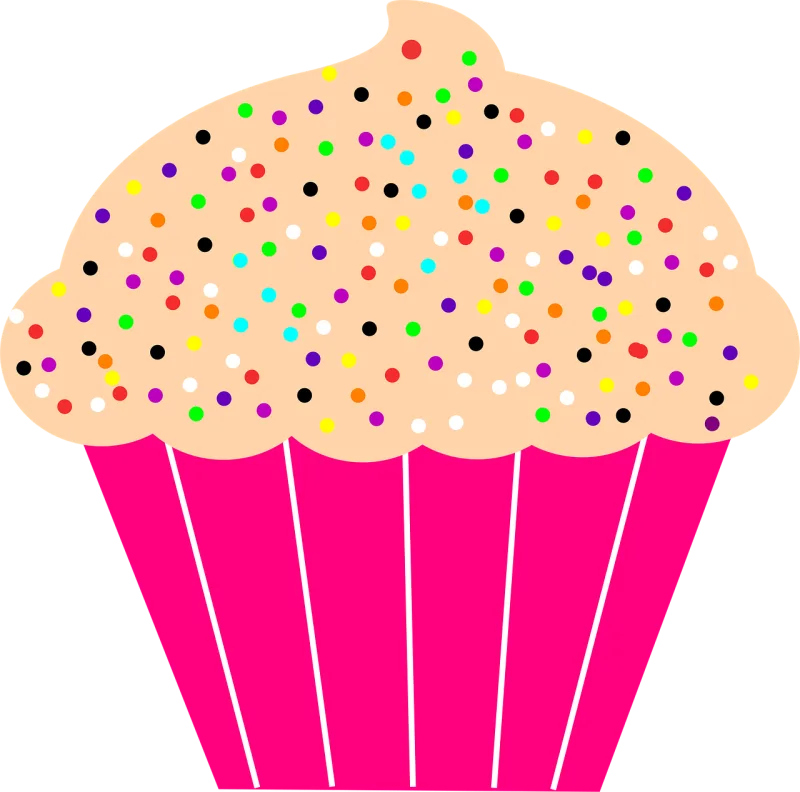 Cupcake Decorations Hundreds and thousands Stickdatei – Kinder