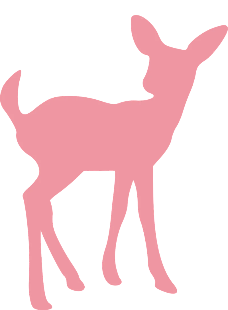 Deer Fawn Wildlife Stickdatei – Tiere