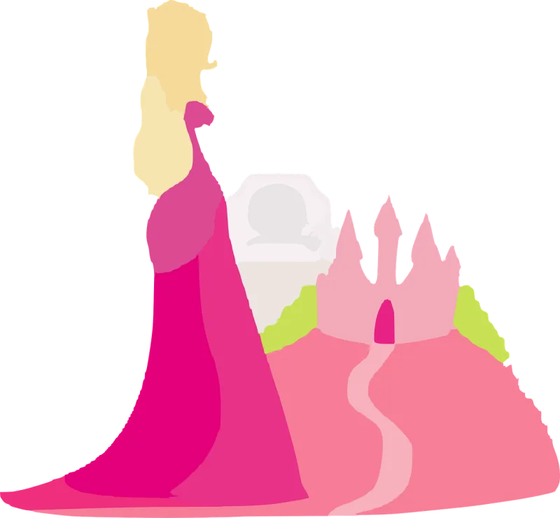 Princess Castle Fairy tale Stickdatei – Kinder