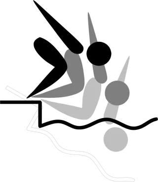 Diving Pool Swimming pool Stickdatei