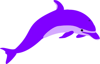 Dolphin Porpoise Mammal Stickdatei