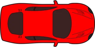 Car Red Vehicle Stickdatei