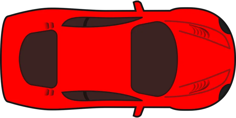 Car Red Vehicle Stickdatei – Fahrzeuge