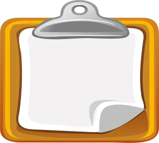 Clipboard Chart Document Stickdatei – Musik