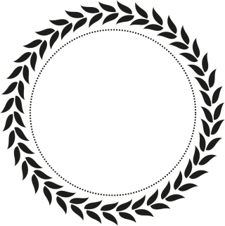 Wreath Leaf Leaves Stickdatei