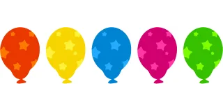 Balloons Inflated Air Stickdatei