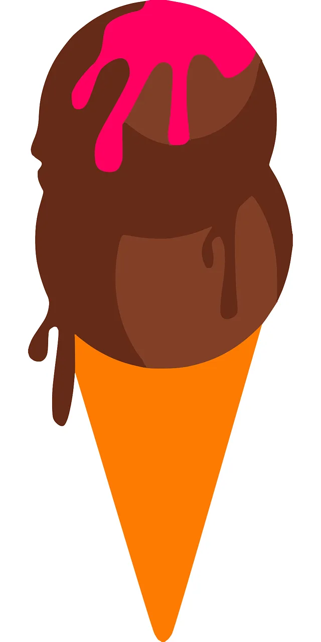Icecream Ice cream Cone Stickdatei – Essen & Trinken