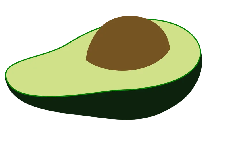 Avocado Fruit Ripe Stickdatei – Essen & Trinken