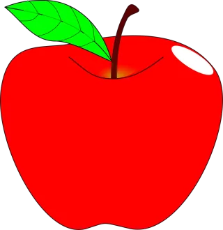 Apple Red Ripe Stickdatei