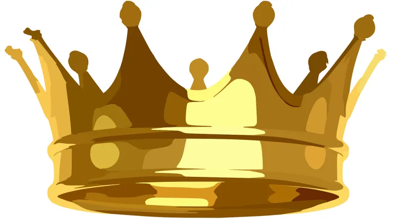 Crown Golden Royal Stickdatei – Kinder