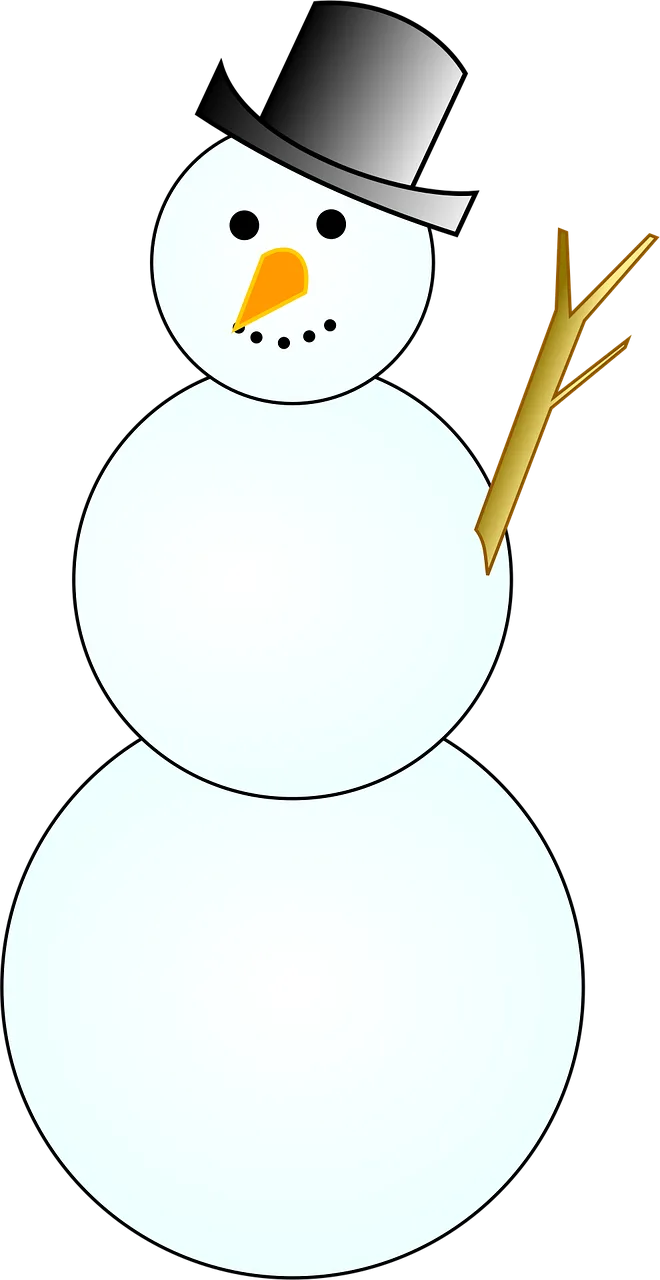 Snowman Winter December Stickdatei – Weihnachten