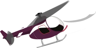 Helicopter Chopper Transportation Stickdatei