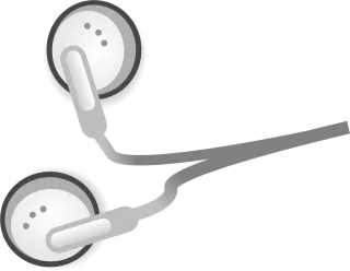 Headphones Music Earphones Stickdatei