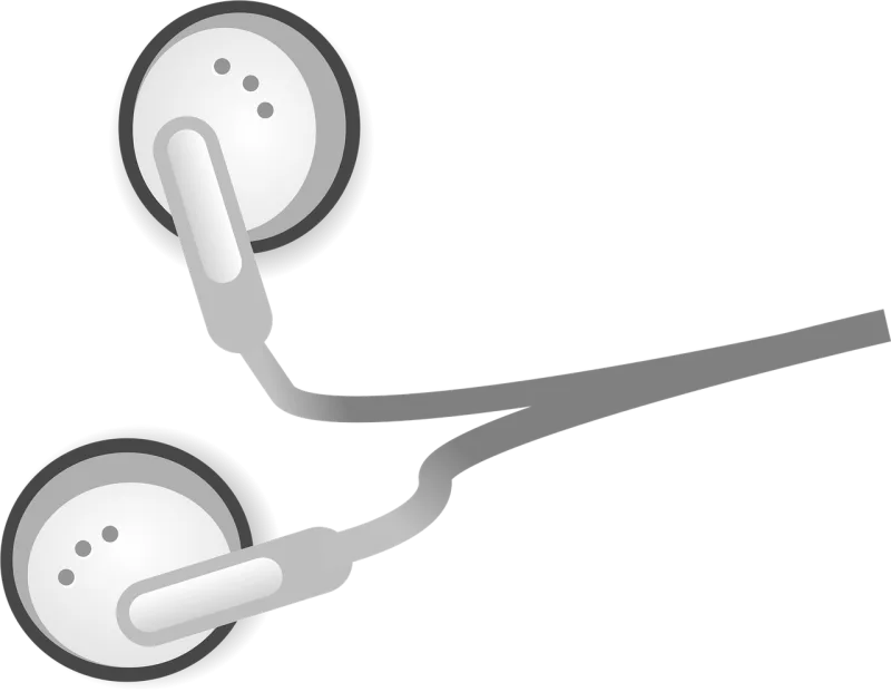 Headphones Music Earphones Stickdatei – Musik