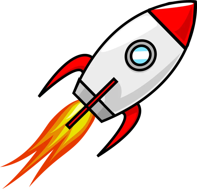 Rocket Space ship Space Stickdatei – Kinder