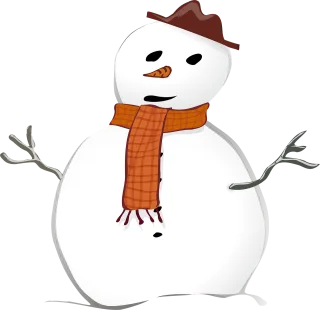 Snowman Snow Man Stickdatei