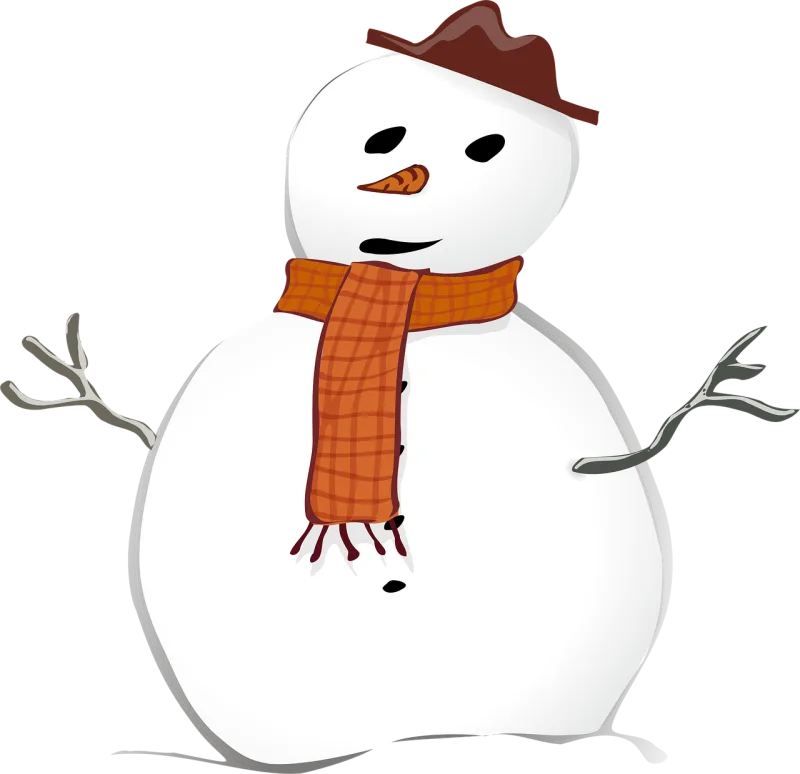 Snowman Snow Man Stickdatei – Weihnachten
