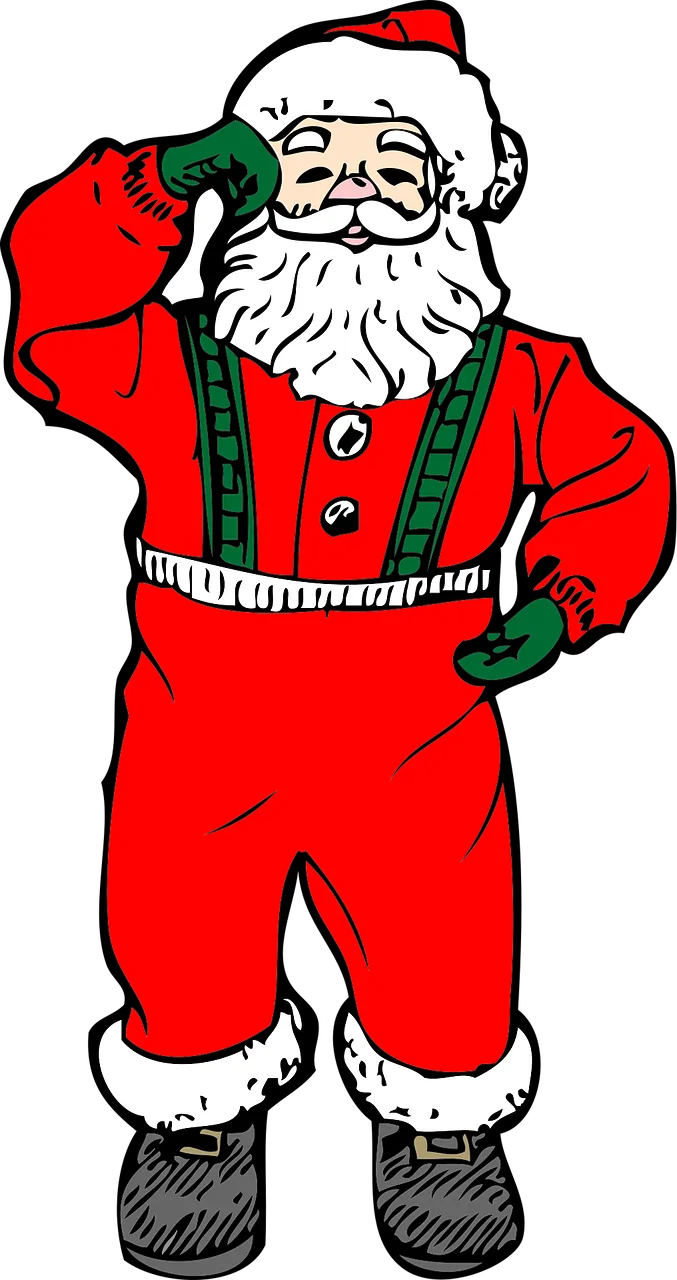 Santa claus Man Traditional Stickdatei – Weihnachten
