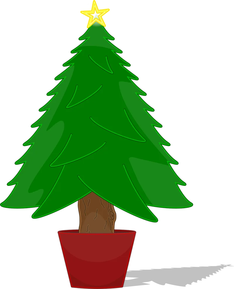 Christmas Tree Star Stickdatei – Weihnachten