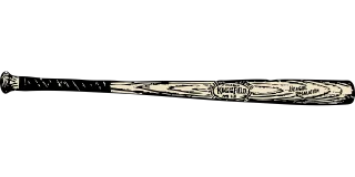Bat Baseball Sports Stickdatei