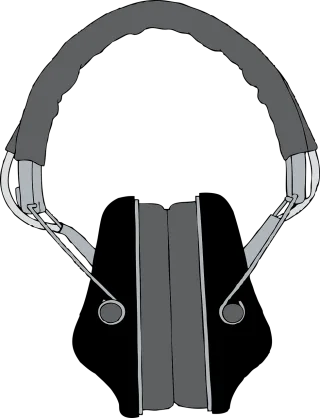 Headphones Music Headset Stickdatei