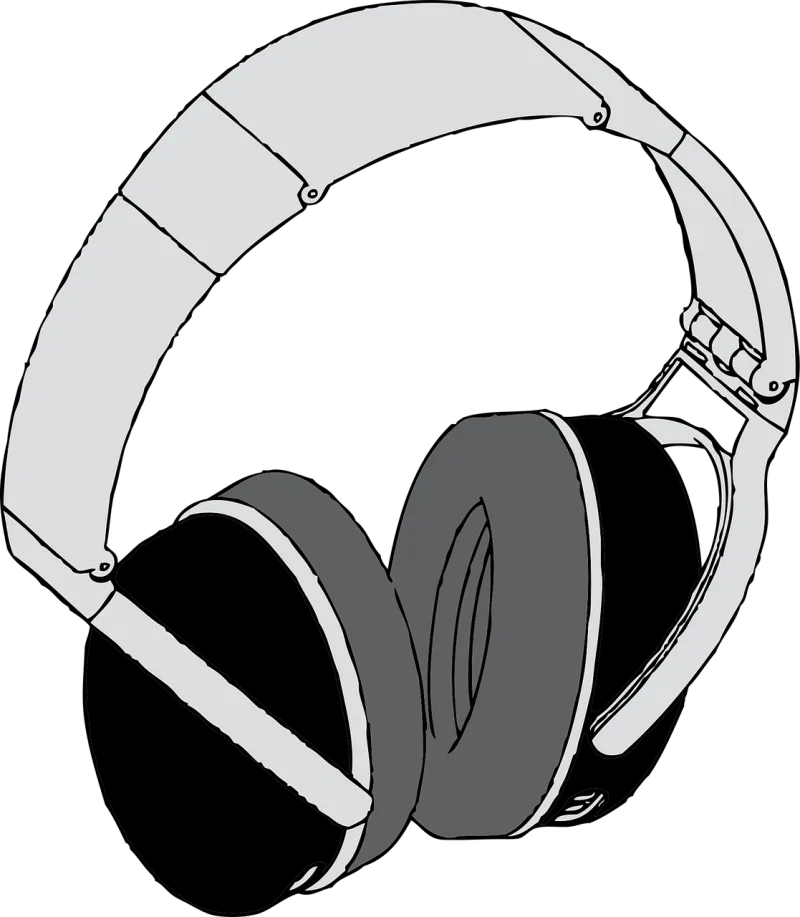 Headphones Headset Earphones Stickdatei – Musik