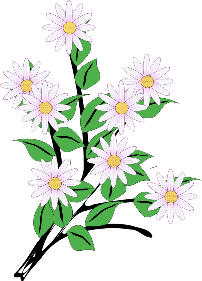 Flowers Bunch Flower background Stickdatei – Blumen