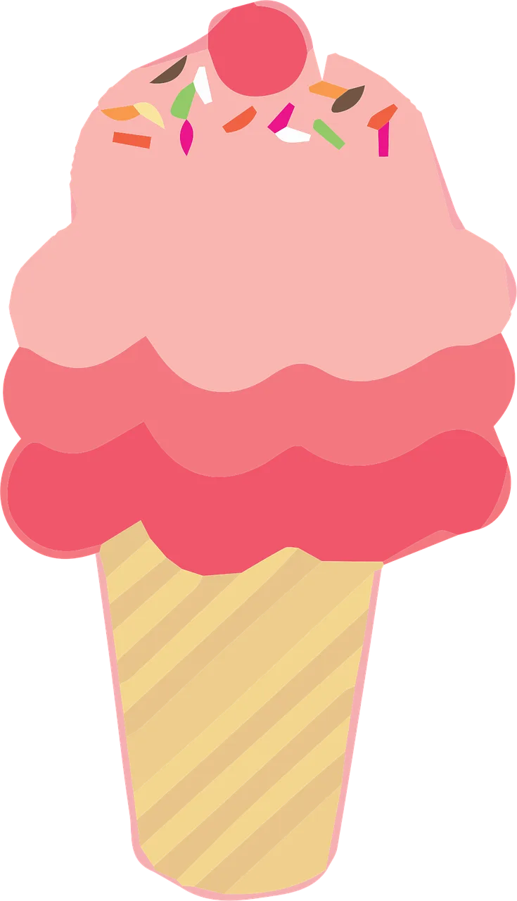Cone Food Ice cream Stickdatei – Essen & Trinken