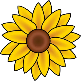 Daisy Flower Yellow Stickdatei